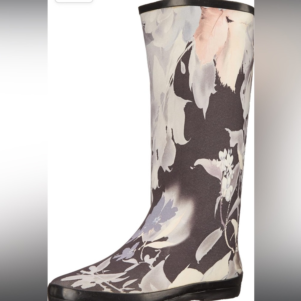 Floral Rain Boot